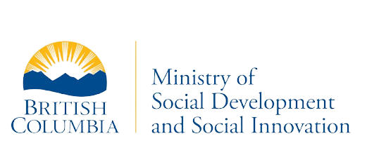 Logo of the British Columbia Ministry of Social Development and Social Innovation.