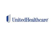 UnitedHealthcare logo in blue text with shield emblem on a white background