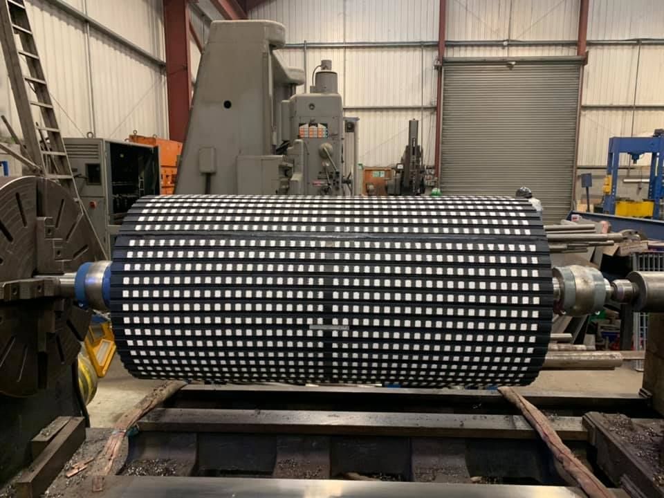 Close Up View Of Conveyor Belts Texture — Conveyor Maintenance Services In Bohle, QLD