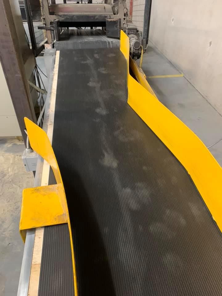 Conveyor Belts With Yellow At The Both Side — Conveyor Systems In Bohle, QLD