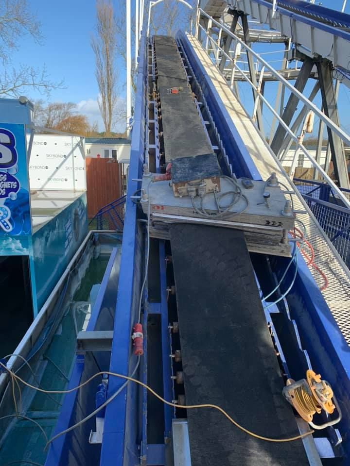 Close Up View Of Repairing Conveyor Belts — Conveyor Maintenance Services In Mount Isa, QLD