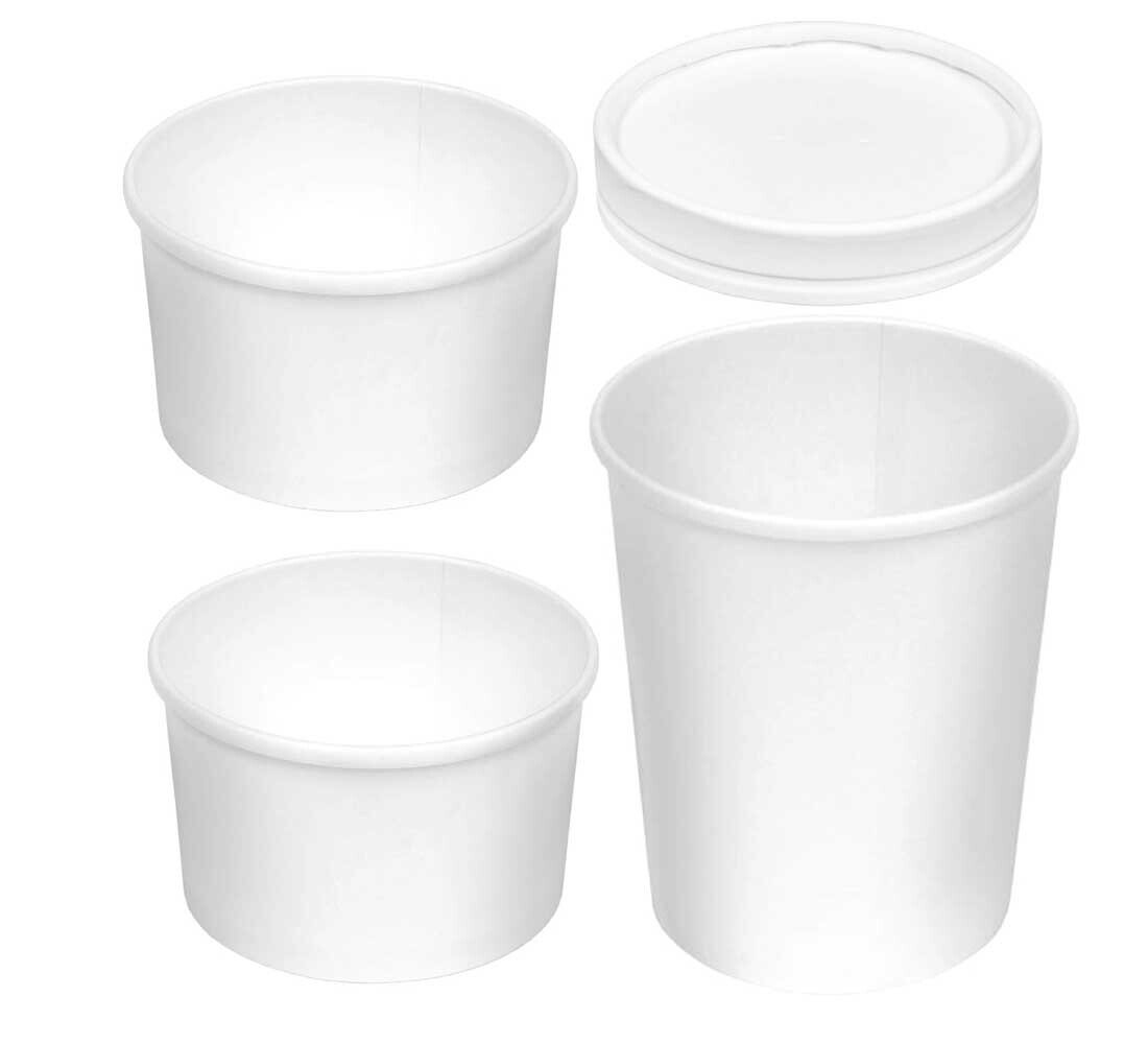 INNO-PAK 8/10, 16, 32 OZ SOUP CUPS WITH PAPER LID