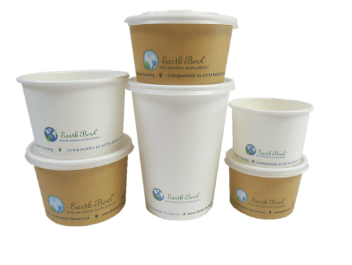 Earth Bowl Soup Container and Lids