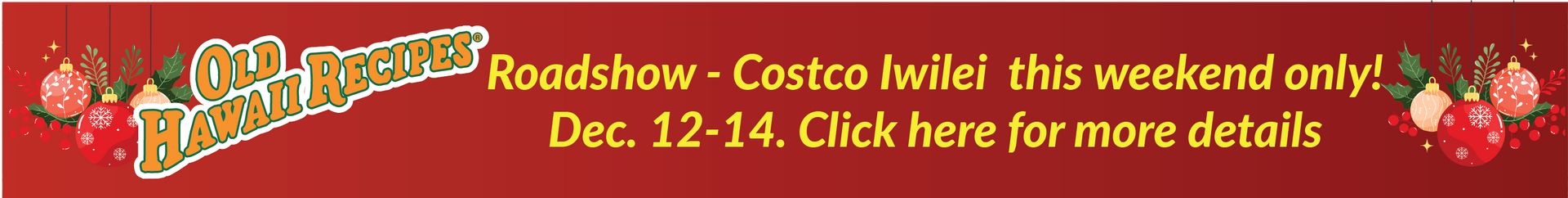 OHR Cotco Roadshow Iwilei