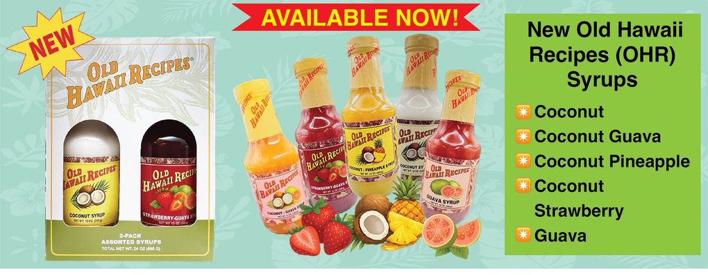 OHR New Island Flavor Syrups