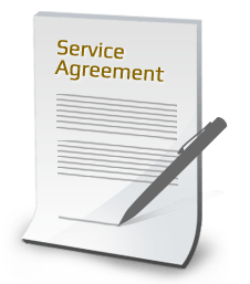 Service Agreement graphic icon