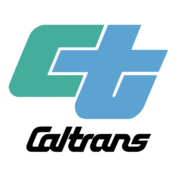 Caltrans logo: teal 