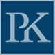 White “PK” letters on a blue square background.