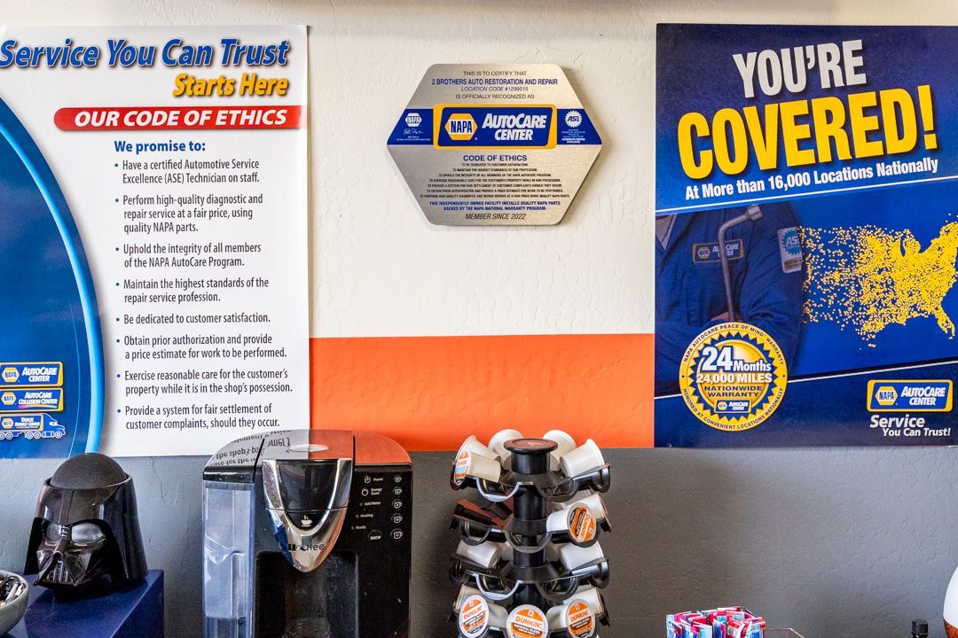 A sign on a wall that says you 're covered