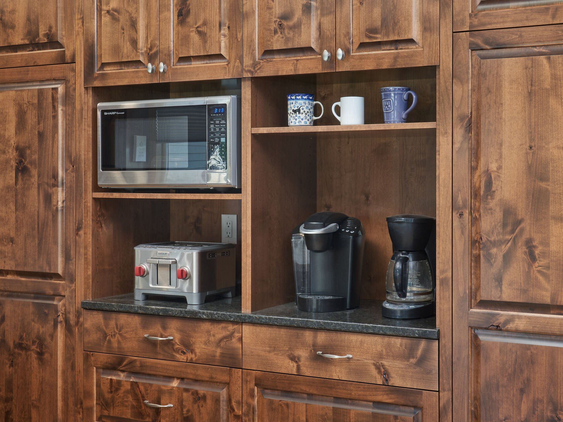 Brown Kitchen & Cups — St. Paul, MN — APEX Design Build