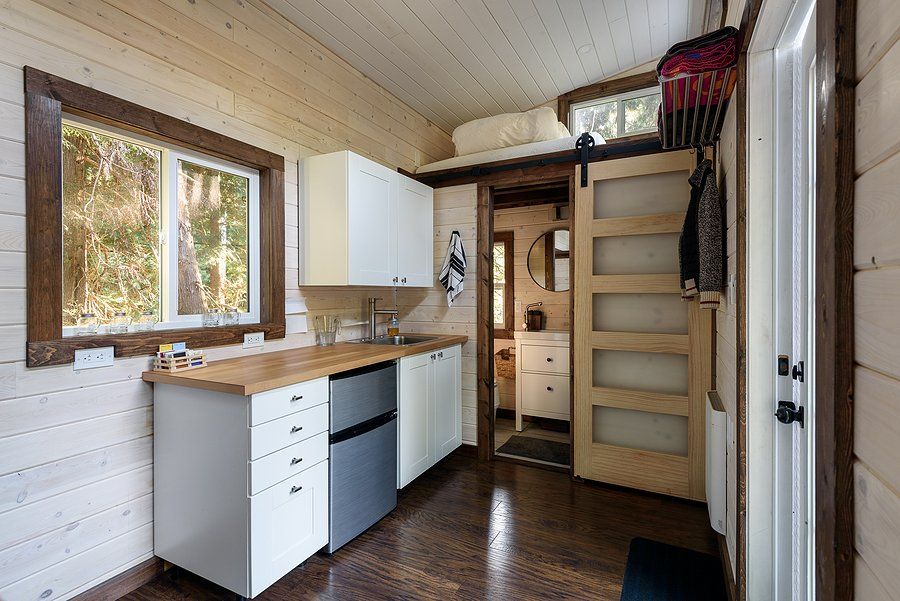 cabin kitchen