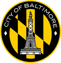 The City of Baltimore's official seal.