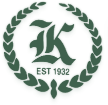 Green logo with stylized 