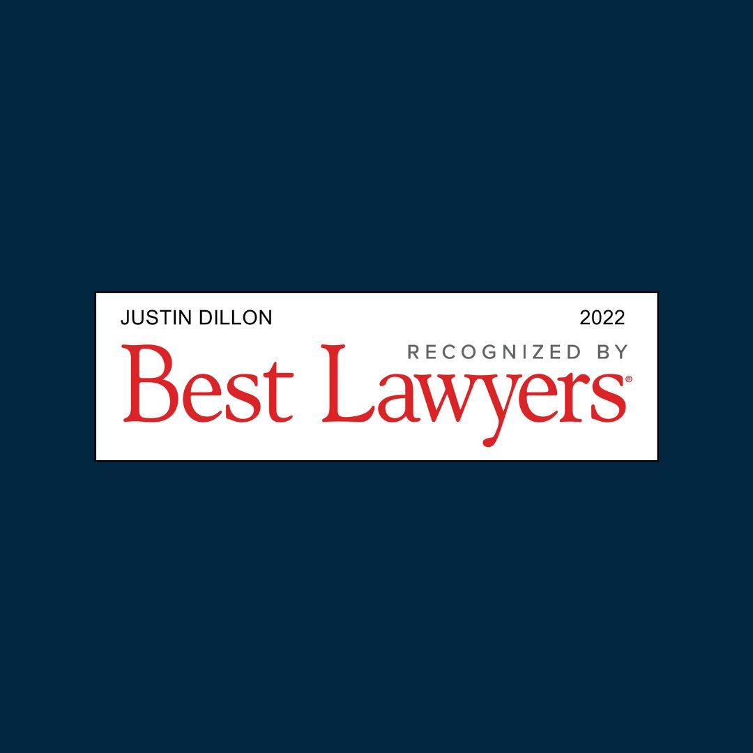 Justin Dillon Recognized by The Best Lawyers in America 