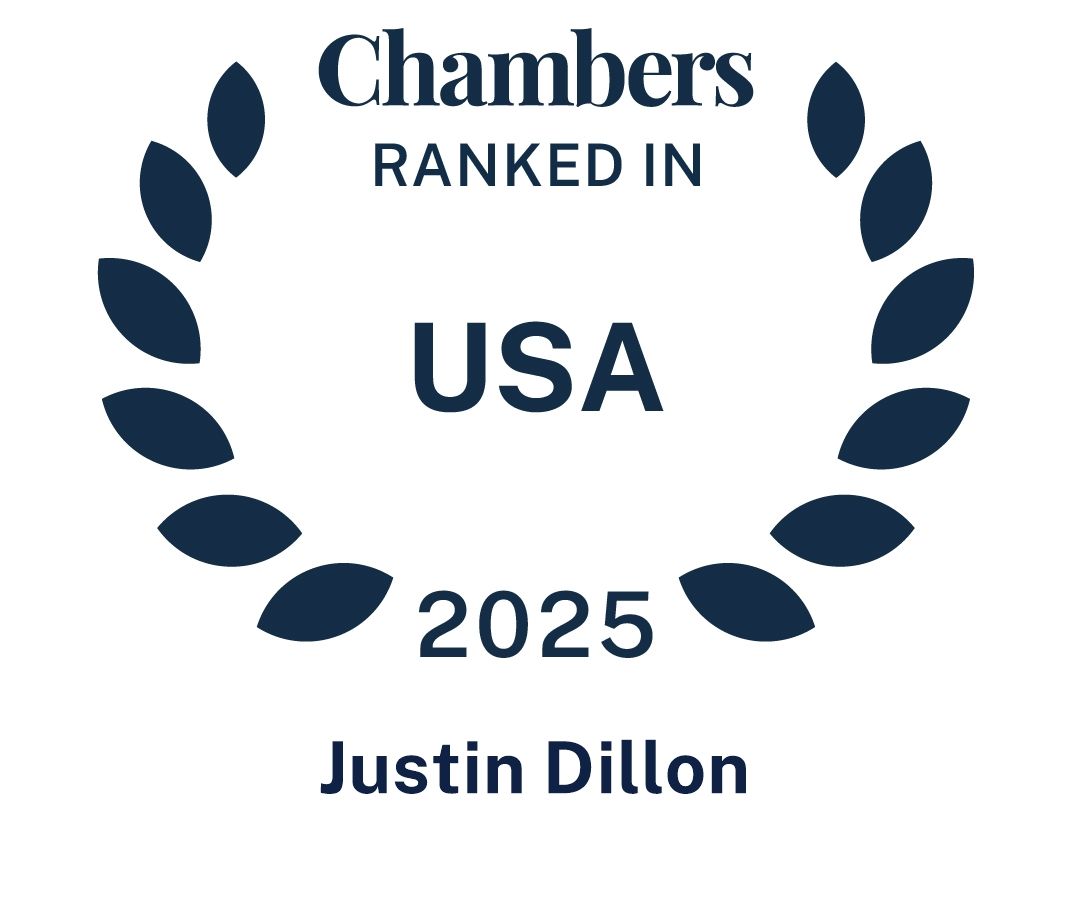 Chambers Ranked Justin Dillon 2025
Education Law and White-Collar Crime