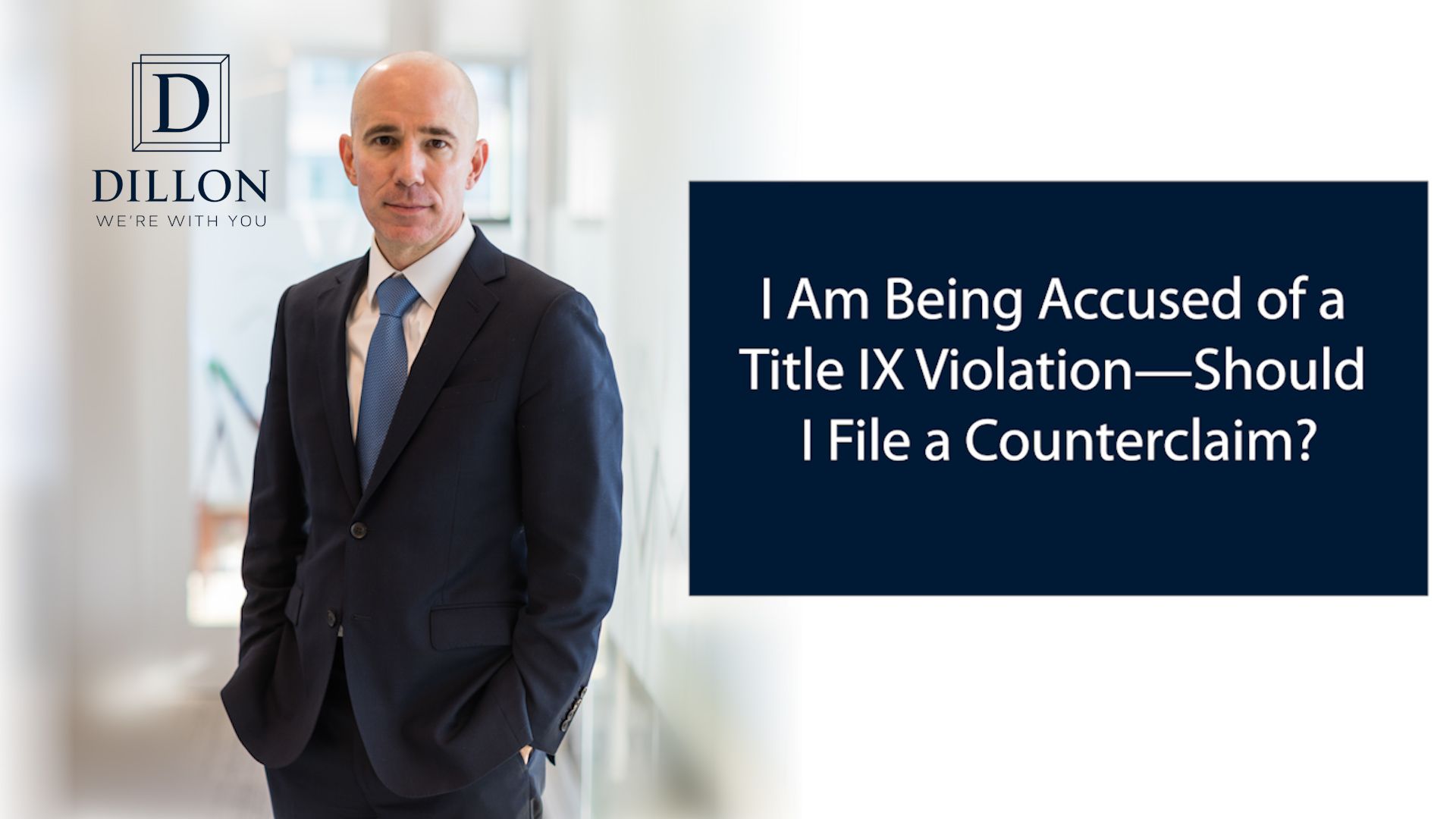 I am being accused of a title ix violation should i file a counterclaim