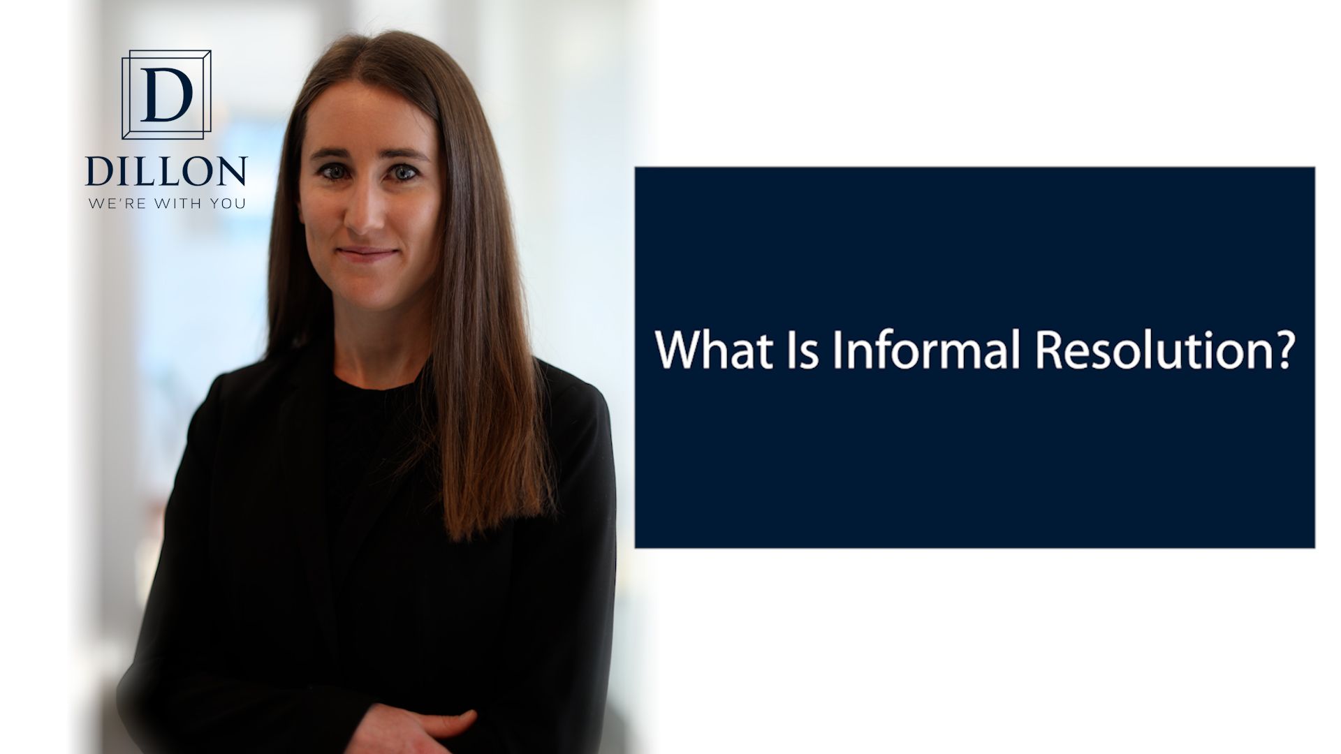 What is informal resolution?