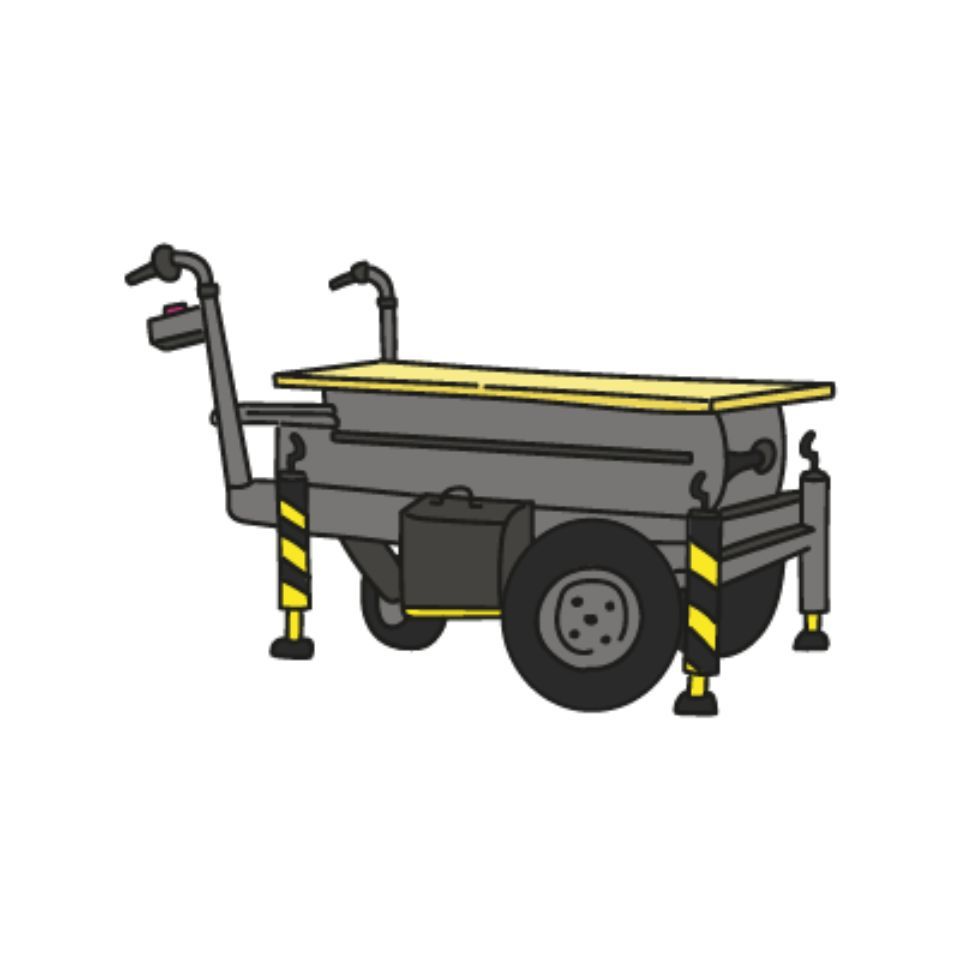 Calabare a ferro orizzontale