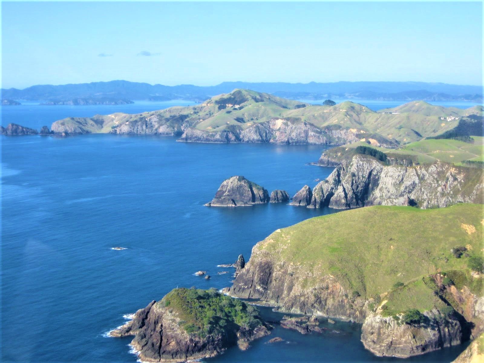 Matakā with Tāpeka Pt & Waitangi in background