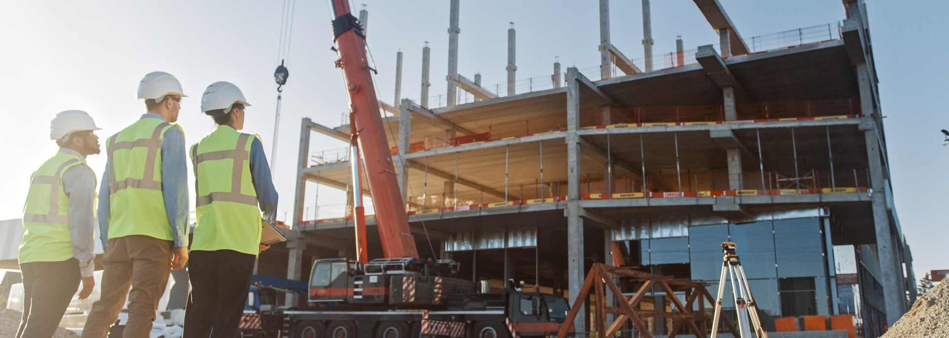 Picture of a construction site. 