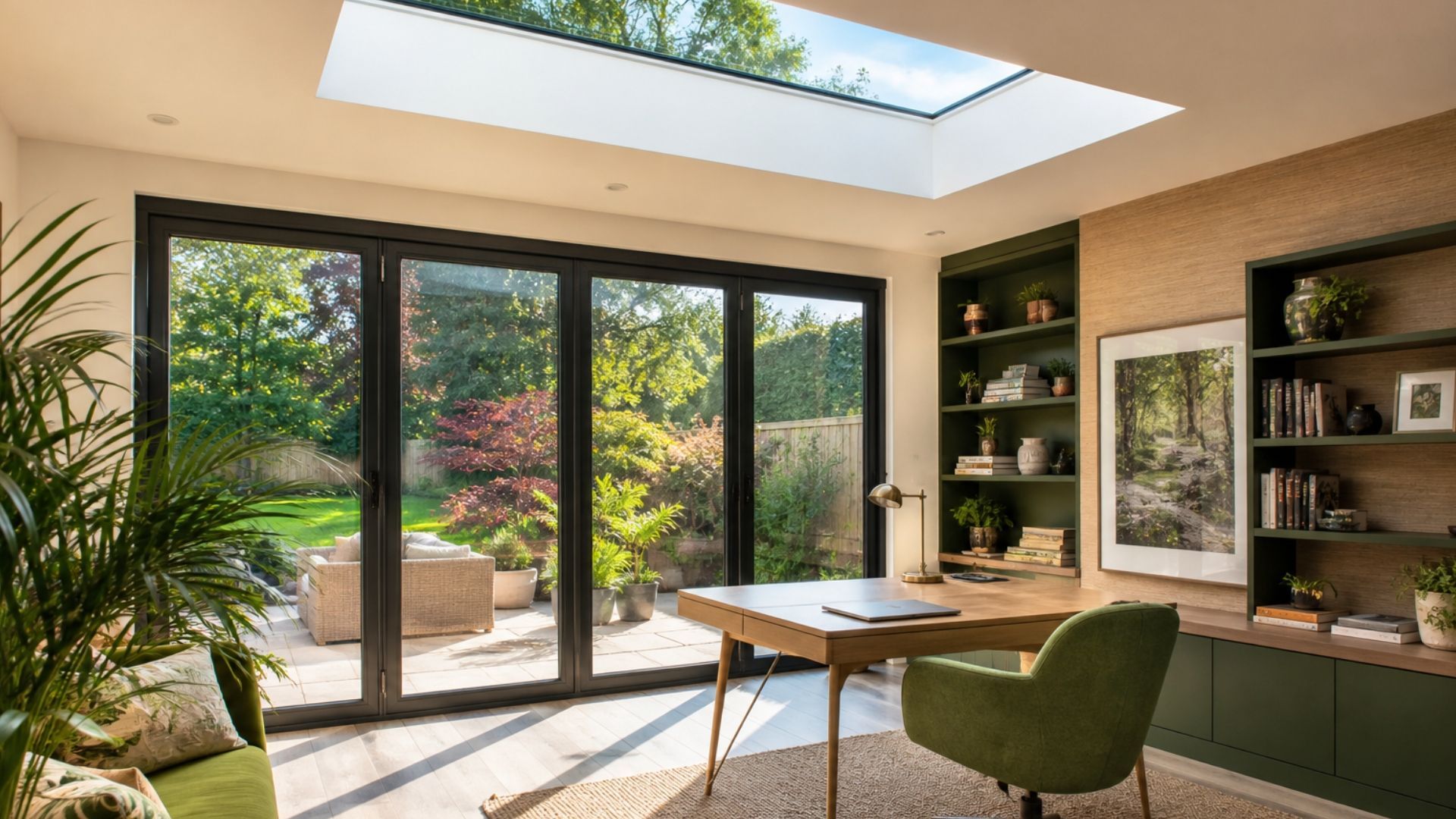 Daylighting in architecture seeks to maximise natural light in interior spaces. 
