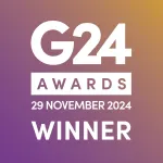 G24 Awards logo with text: 