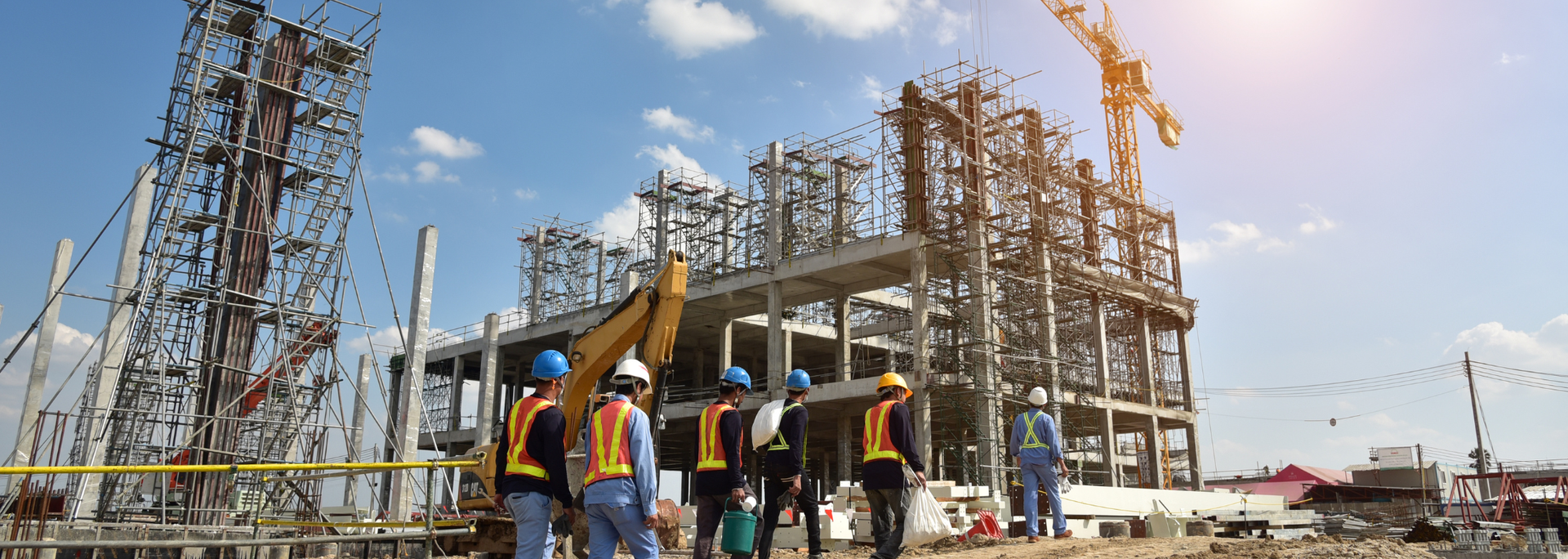 Picture of a construction site. 