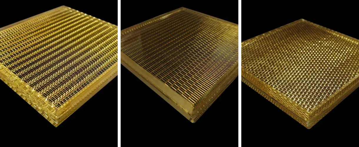 Picture of Luxury mesh glass. 