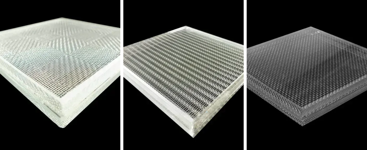 Picture of Minimalist mesh glass. 