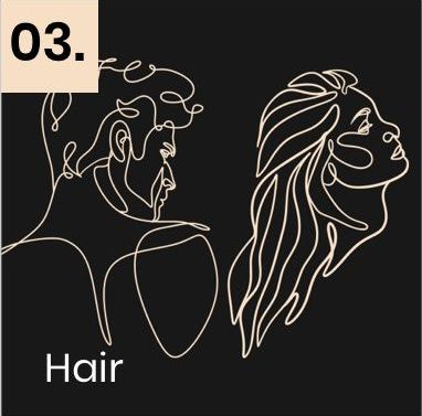Hair treatment illustration