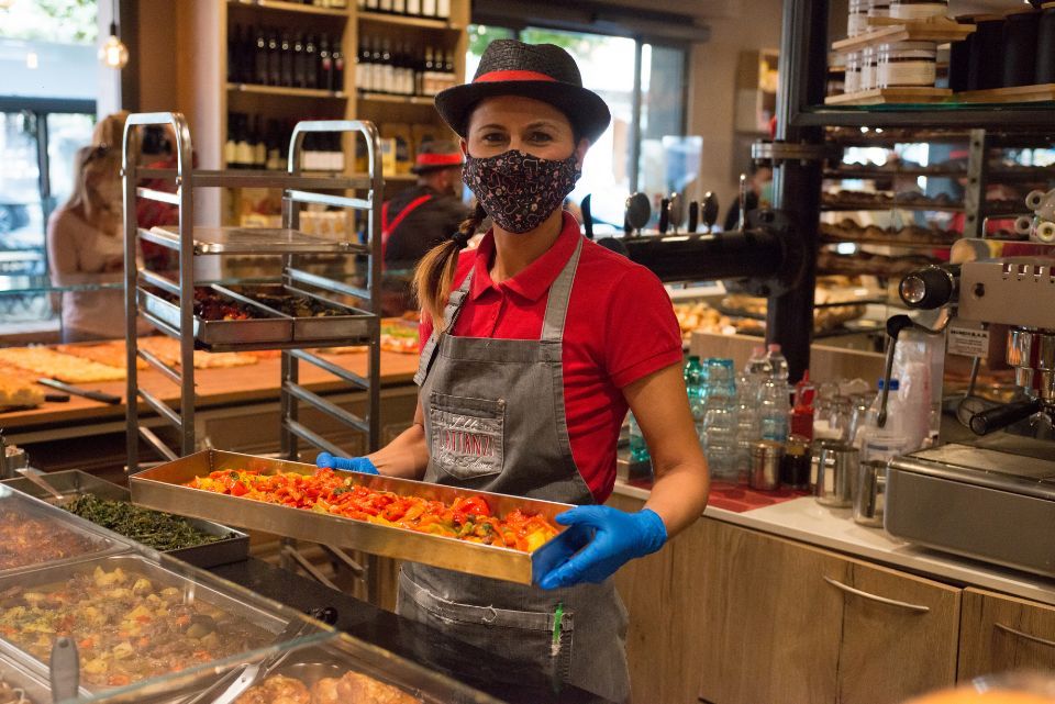 staff di cucina del bistrot