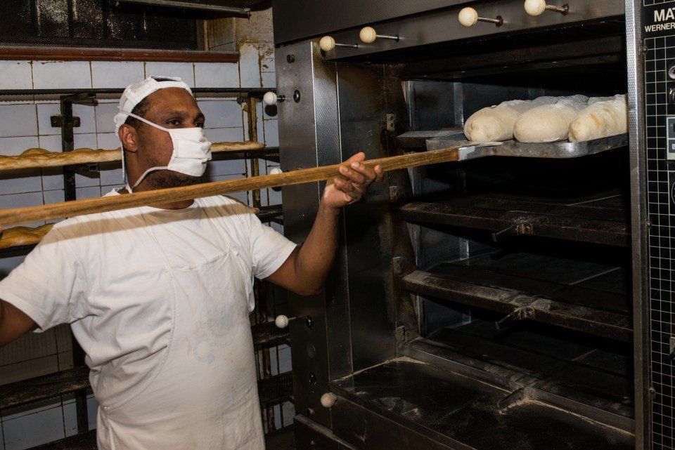 preparazione del pane