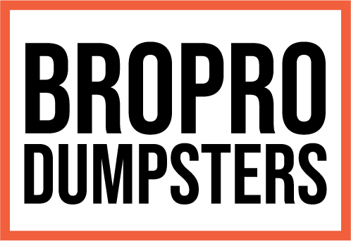 BroPro Dumpster Logo