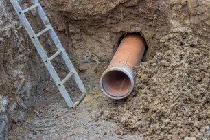 Installing pipes under the road - septic tanks in Simpsonville, SC