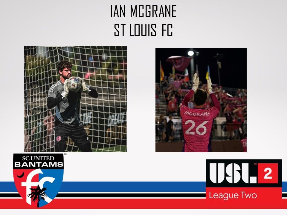 Ian mcgrane is a goalie for st louis fc