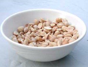 bowl of peanuts