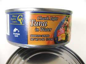 can of tuna fish
