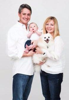 oldest Pomeranian ever, with family
