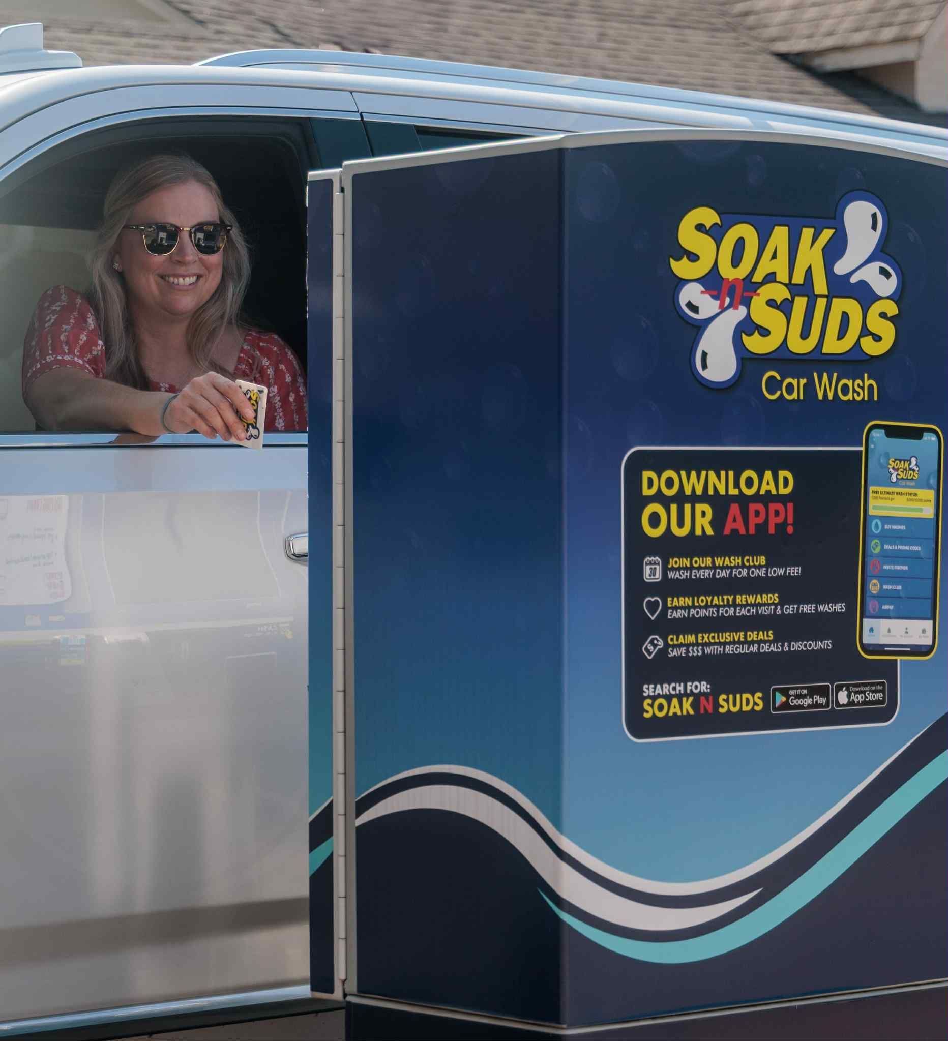 soak n suds car wash memberships ohio