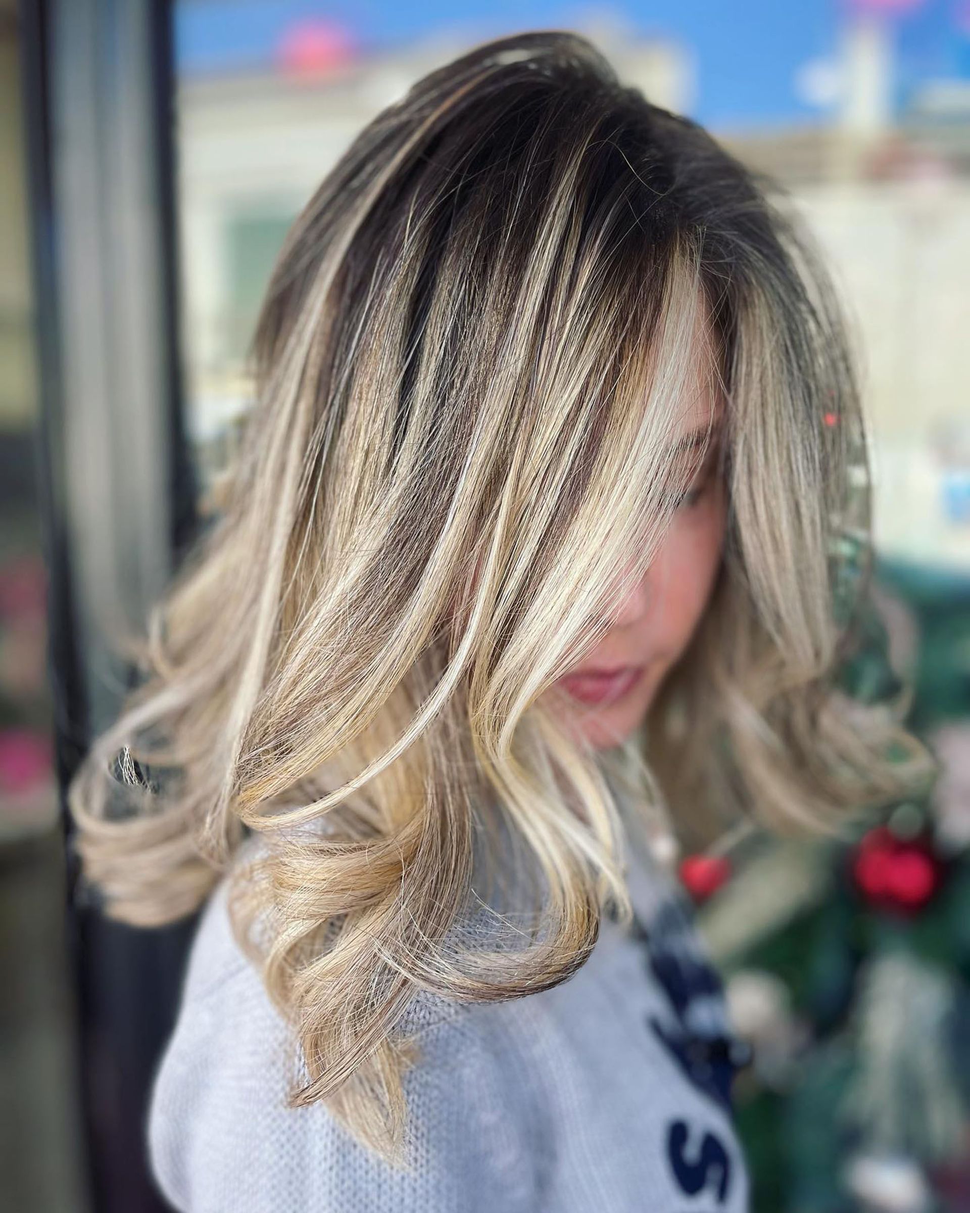 Capelli buondi laminati