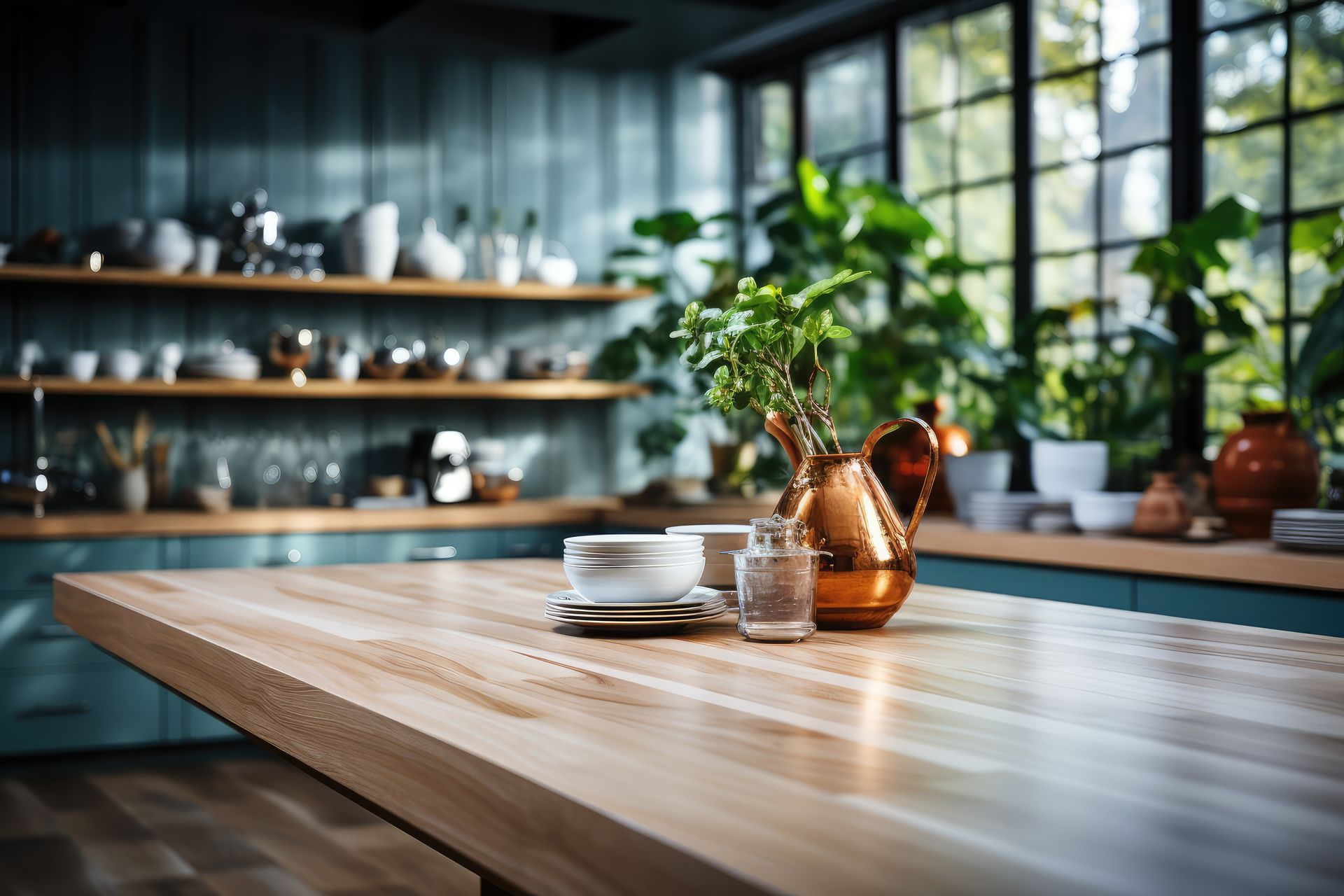 top per cucina in vari materiali