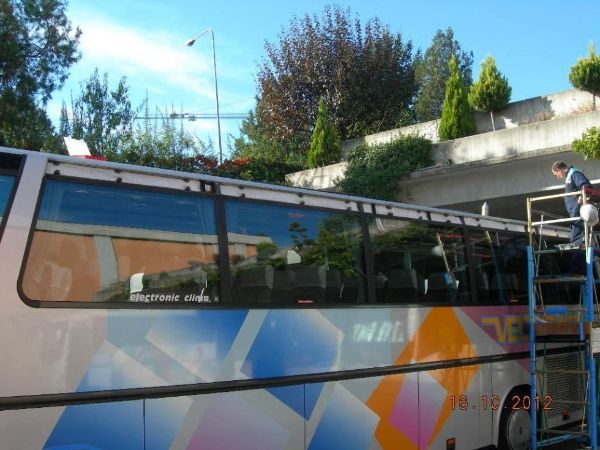 Pullman e vetri laterali