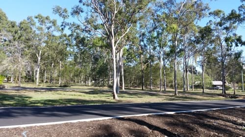 Asphalt Pathway Beside Park — Asphalt and Concreting Services and Solutions in Logan Village, QLD