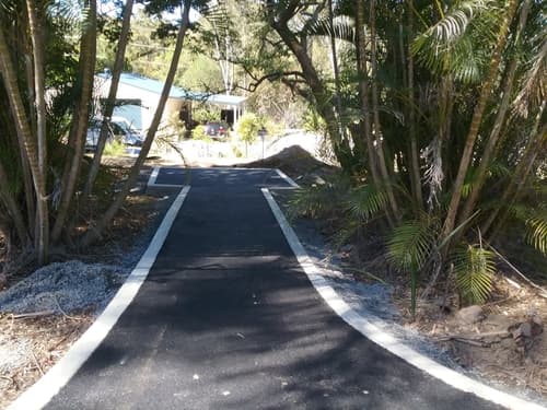 Pathway with Concrete Edge — Asphalt and Concreting Services and Solutions in Logan Village, QLD