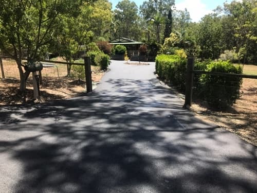 Large Residential Driveway  — Asphalt and Concreting Services and Solutions in Logan Village, QLD