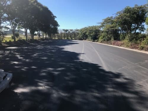 Asphalted Wide Road — Asphalt and Concreting Services and Solutions in Logan Village, QLD