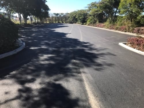 Driveway with Edging — Asphalt and Concreting Services and Solutions in Logan Village, QLD