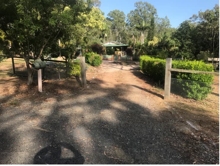 Driveway Before Upgrade — Asphalt and Concreting Services and Solutions in Logan Village, QLD