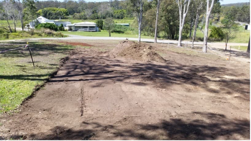 Clearing Land for Asphalt - Before — Asphalt and Concreting Services and Solutions in Logan Village, QLD