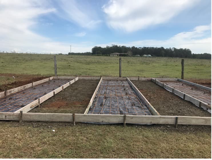 Concrete Slab Preparation - Before — Asphalt and Concreting Services and Solutions in Logan Village, QLD